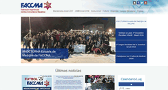 Desktop Screenshot of faccma.org